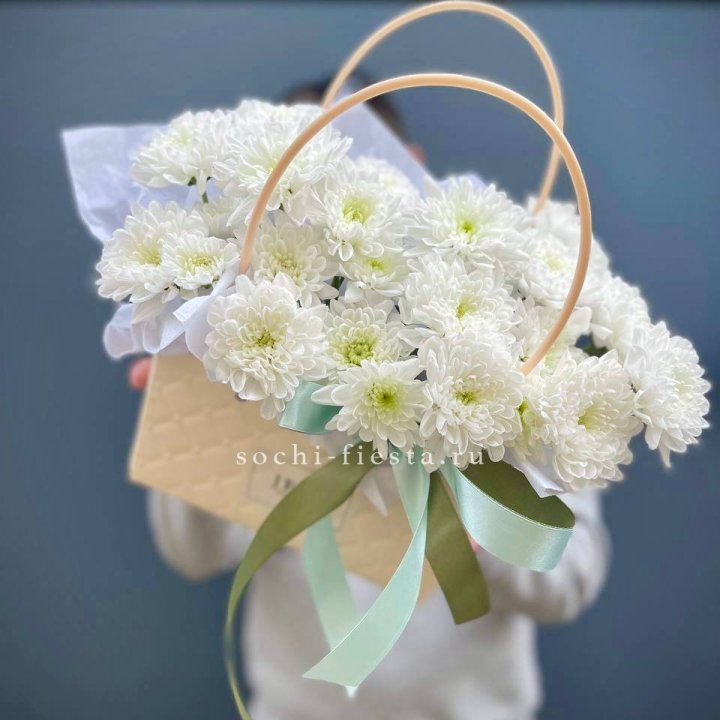 Сумочка с хризантемами в Омске