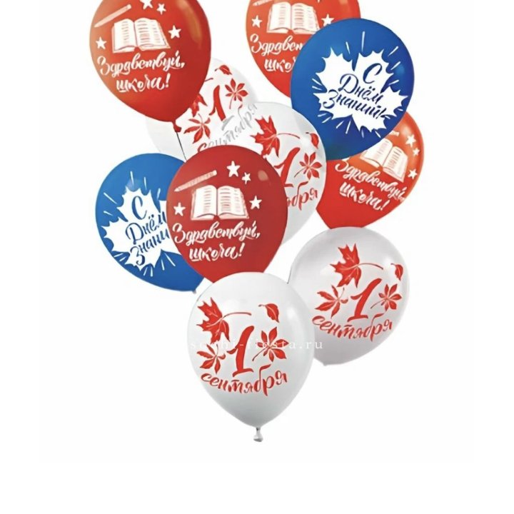 Воздушный шар на день знаний в Омске