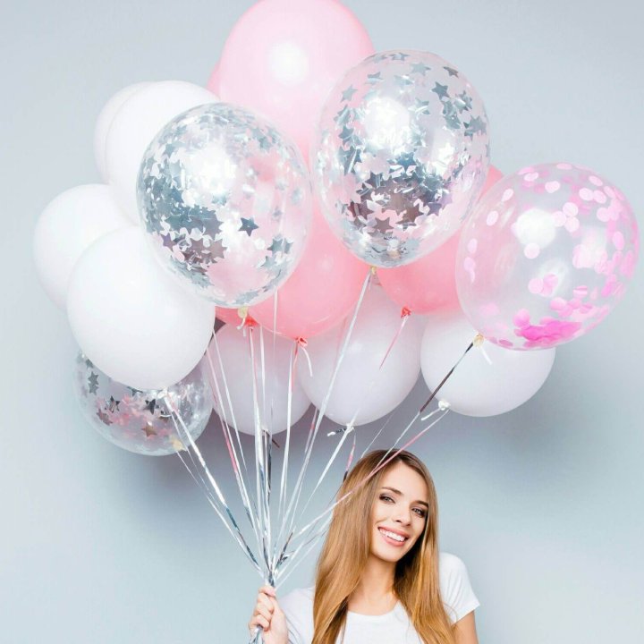 Гелиевый шар в Омске