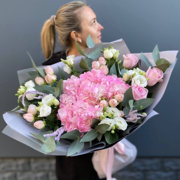 Дизайнерский букет "Кристал" в Омске