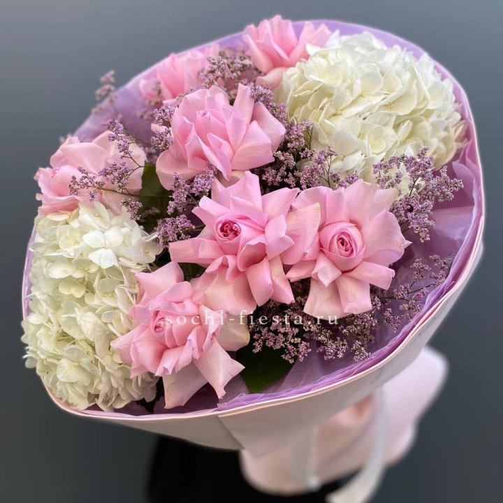 Авторский букет фреш №1 в Омске