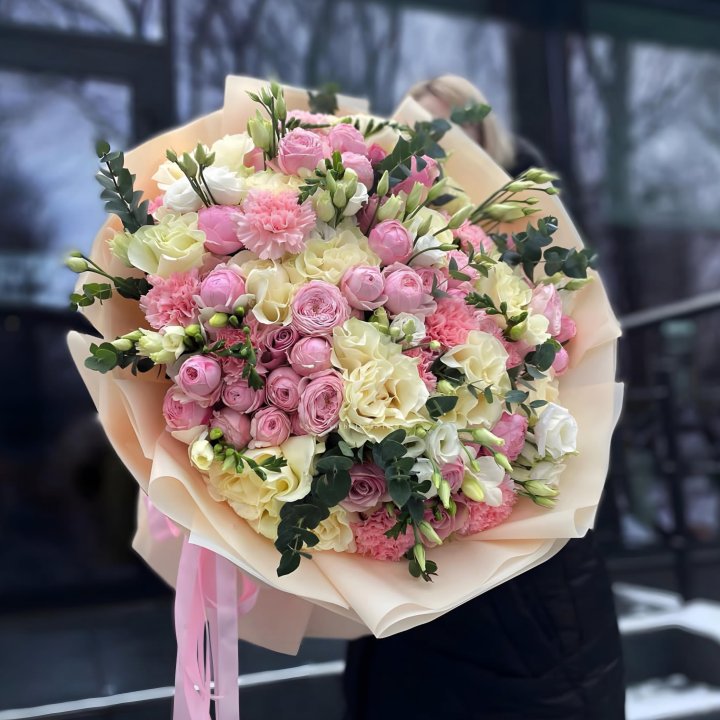 Авторский букет "Кристин" в Омске