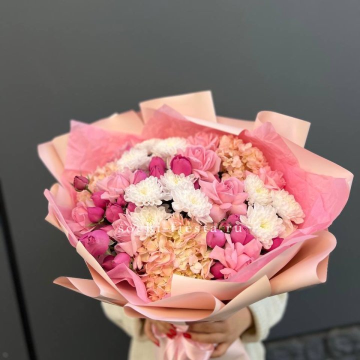 Букет "Нежное послание" в Омске