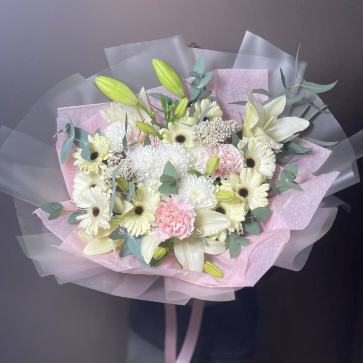 Букет "Нежная савана" в Омске