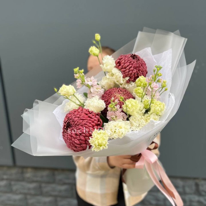 Букет "Дыхание весны" в Омске