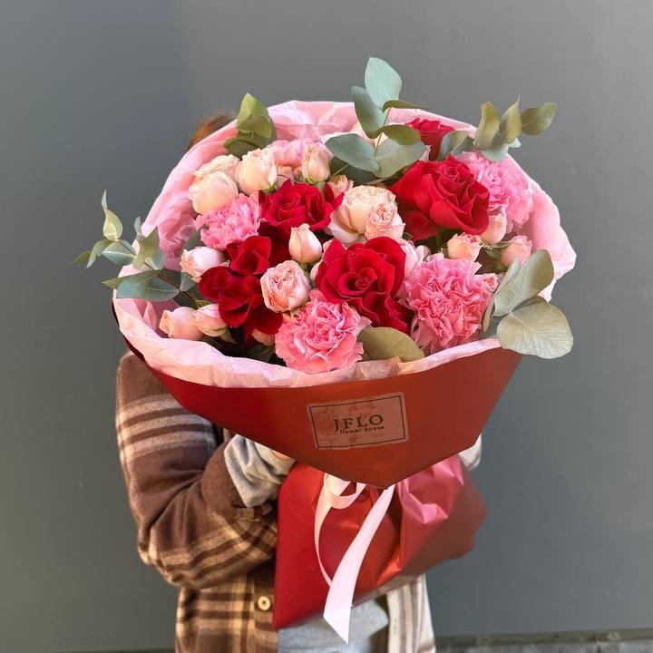 Букет "Первая любовь" в Омске