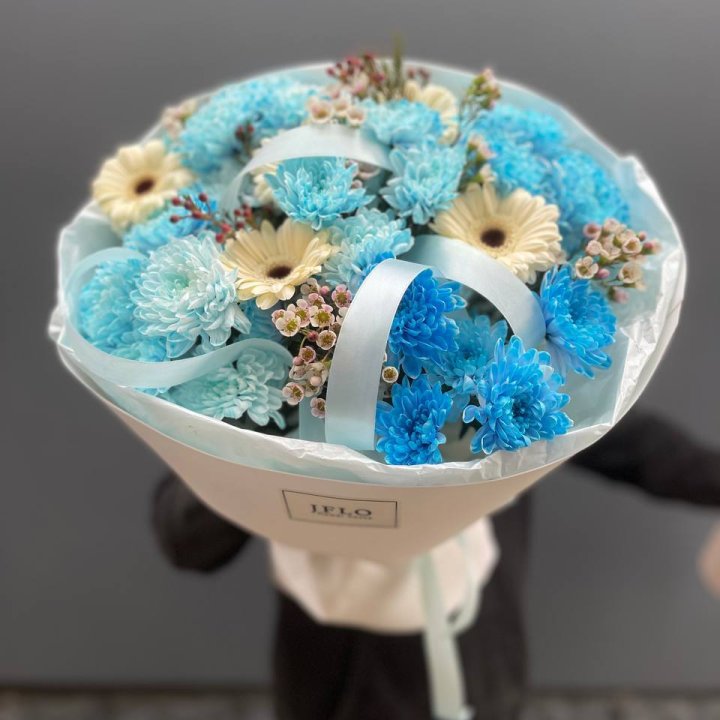 Букет "Голубые дали" в Омске