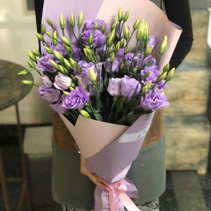 Букет эустом "Лило" в Омске