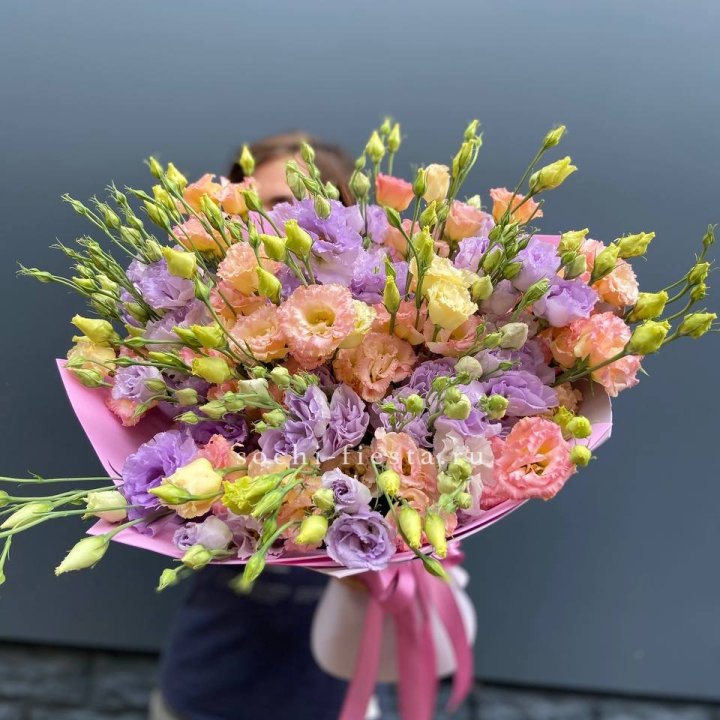Букет эустом №2  в Омске
