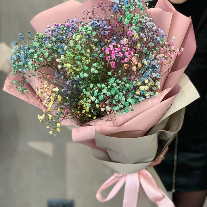 Букет гипсофил №3 в Омске