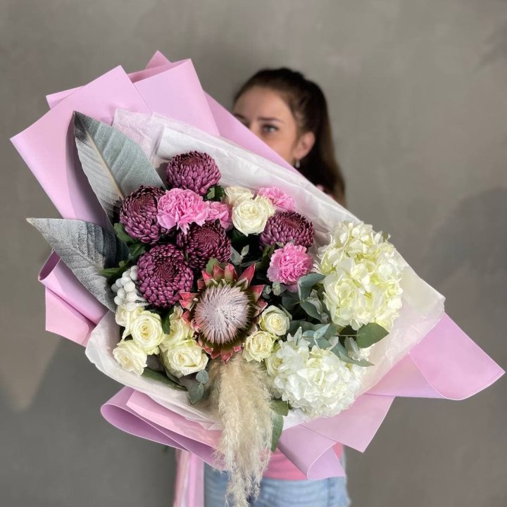 Дизайнерский букет №17 в Омске