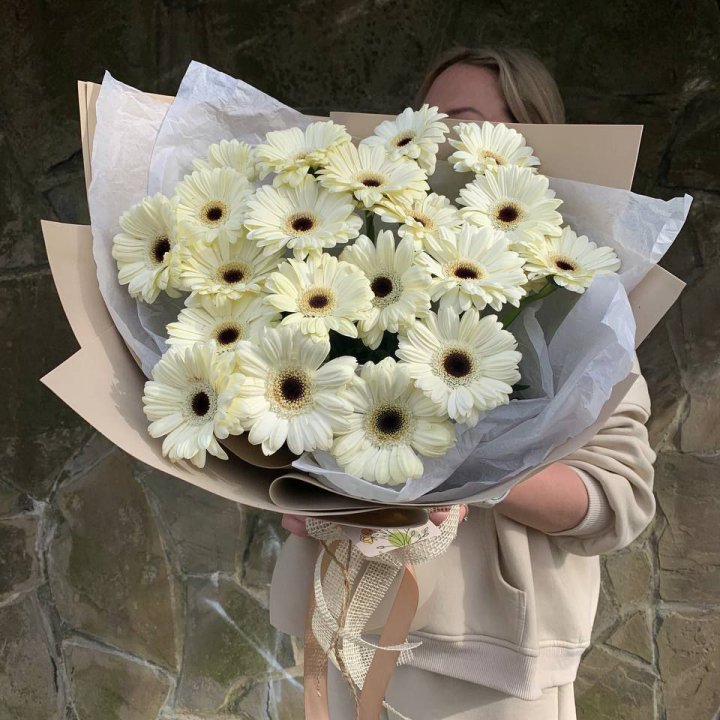 Букет голландских гербер "Шейн"" в Омске