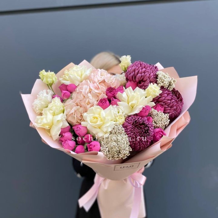 Букет "Любящее сердце" в Омске