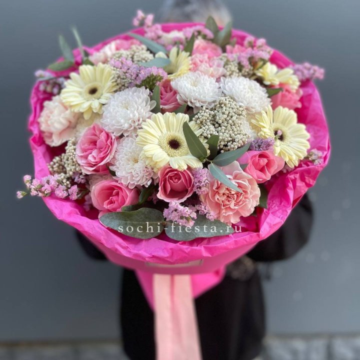 Букет "Нежное послание" в Омске