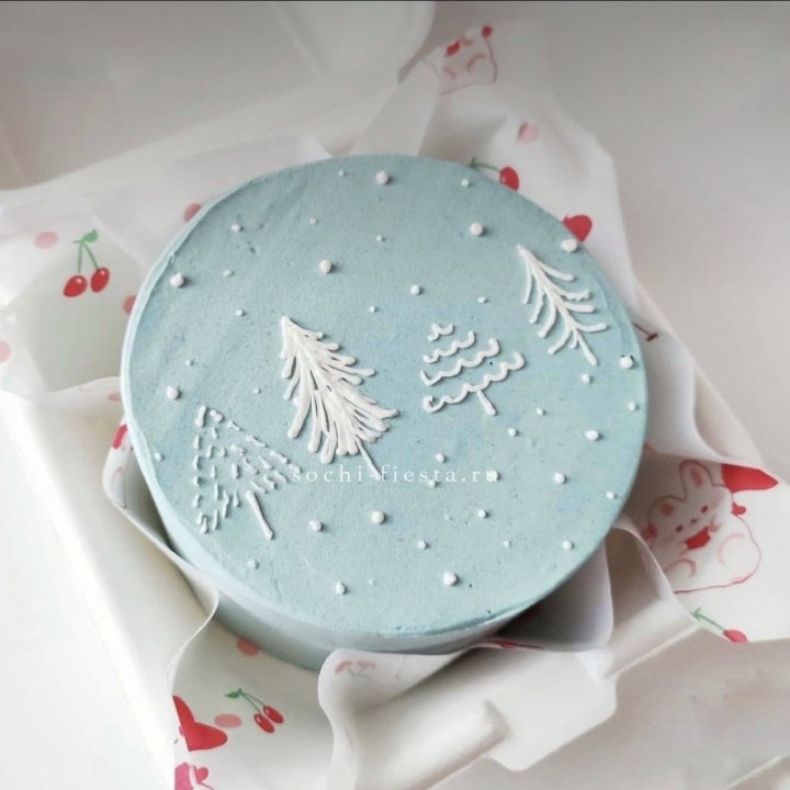 Бенто-торт "Елки" в Омске