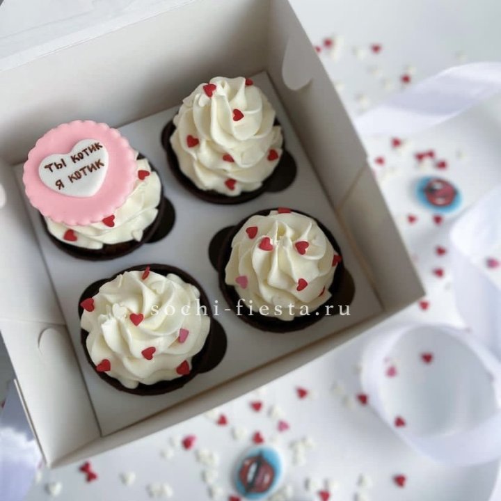 Набор капкейков "Для тебя" в Омске