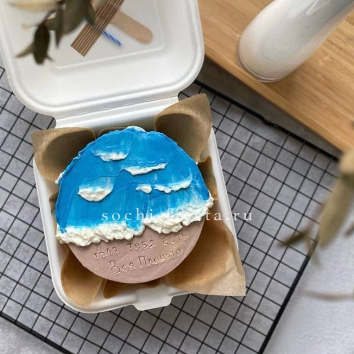 Бенто-торт "Для тебя это небо" в Омске