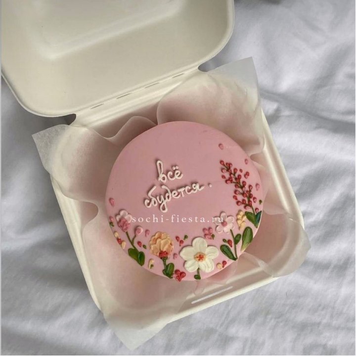 Бенто-торт "Все сбудется"  в Омске