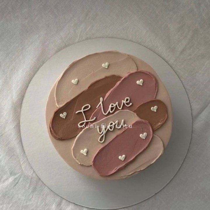 Бенто-торт "Я тебя люблю невероятно"  в Омске