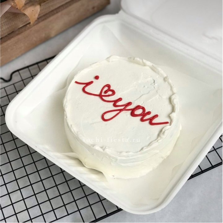 Бенто-торт "Немногословно"  в Омске