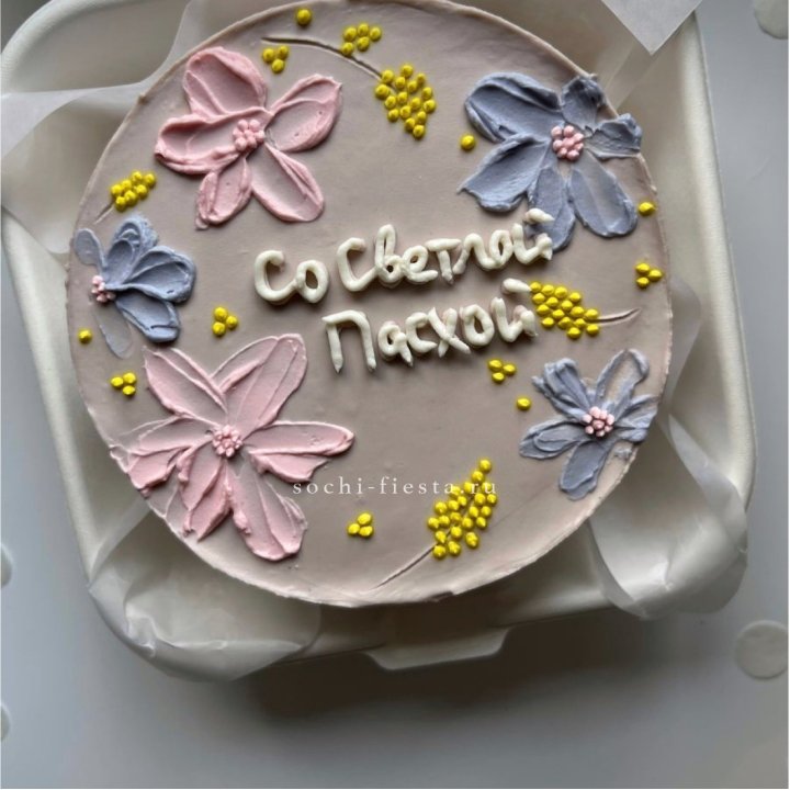 Бенто-торт "Светлой Пасхи" 3 в Омске