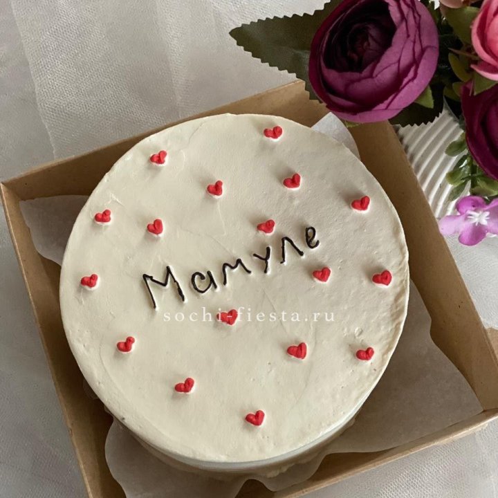 Бенто-торт "Мамуле" в Омске