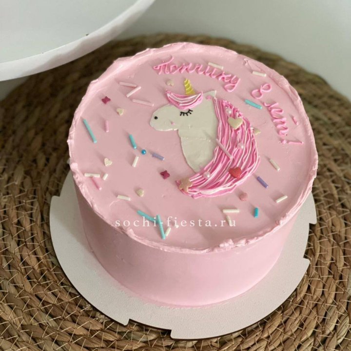 Бенто-торт "Пончику ... лет"  в Омске