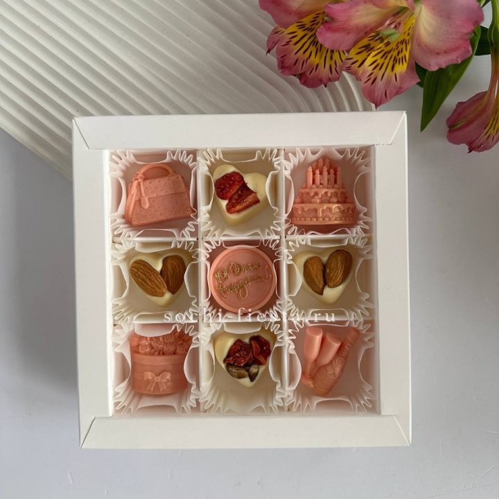 Конфеты из шоколада День Рождение в Омске