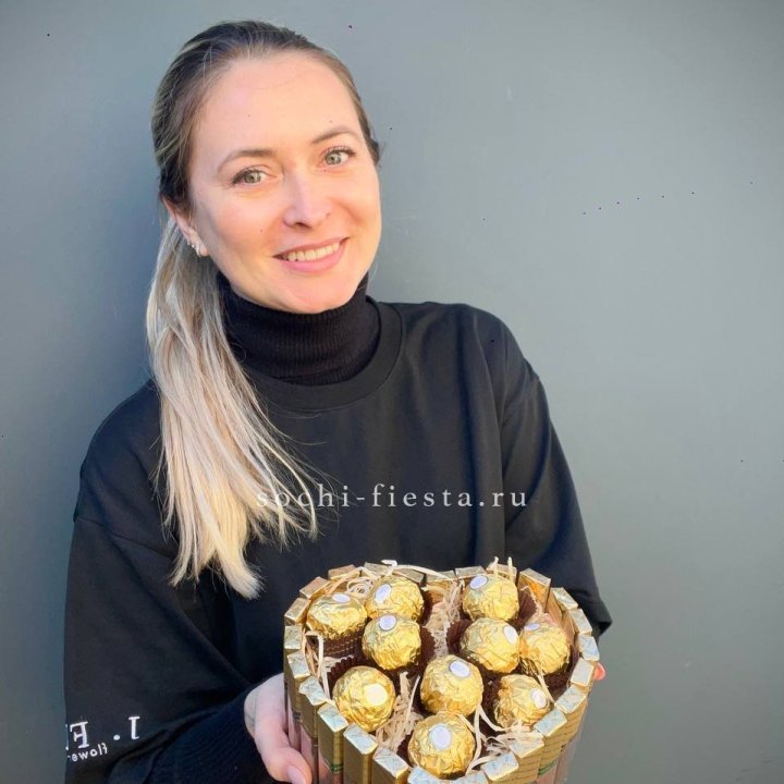 Шоколадный набор Сердце в Омске