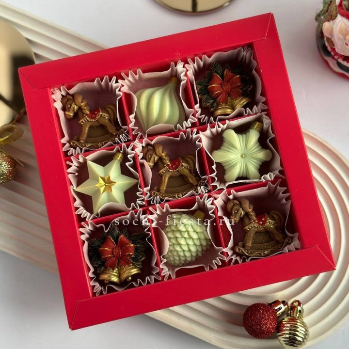 Бельгийский шоколад шары №2 в Омске