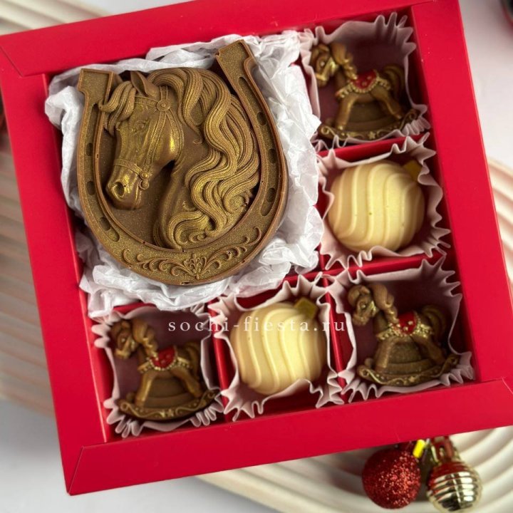 Бельгийский шоколад подкова в Омске