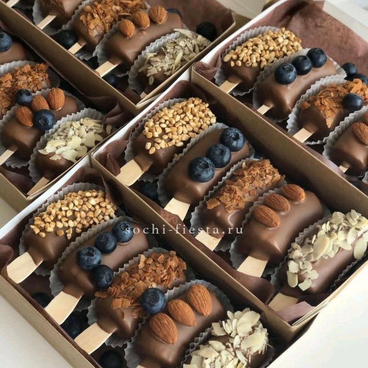 Набор бананов в шоколаде №4 в Омске