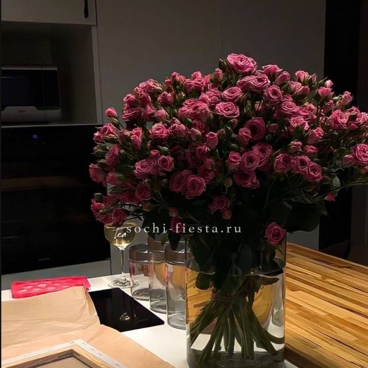 Цветочная подписка "Пакет большой" в Омске