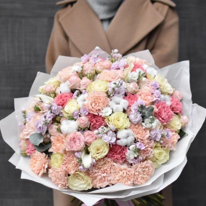 Макси-букет "Ванила" в Омске