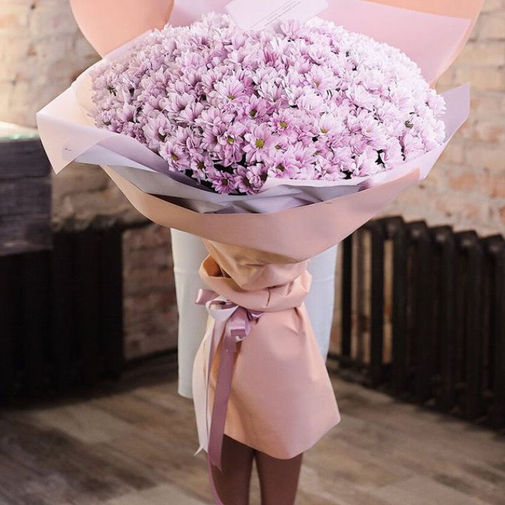 Облако хризантем №1 в Омске