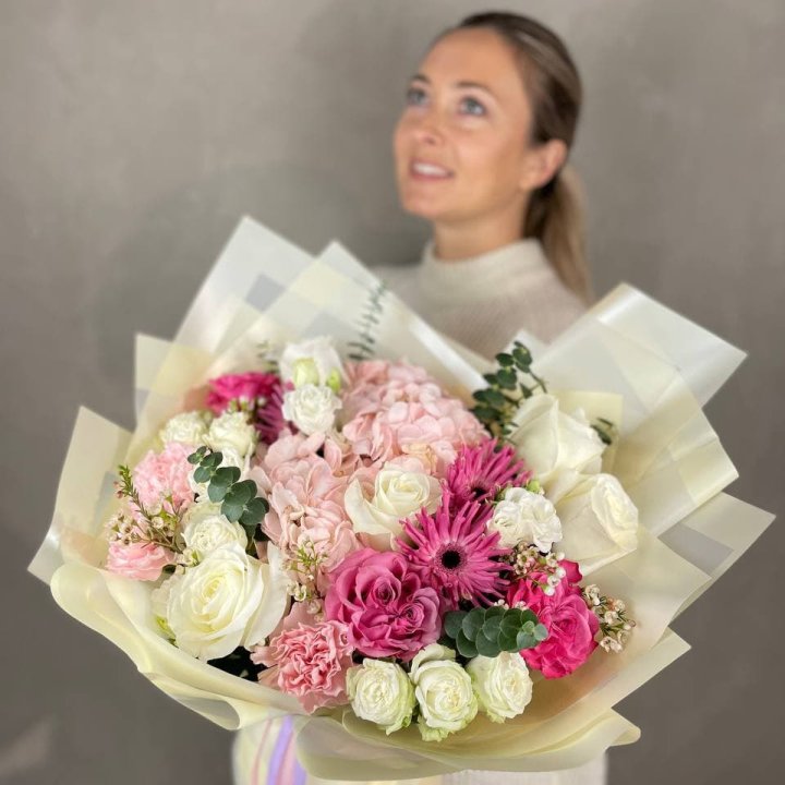 Дизайнерский букет "Мелоди" в Омске