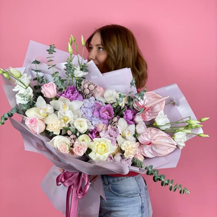 Дизайнерский букет "Вероника" в Омске