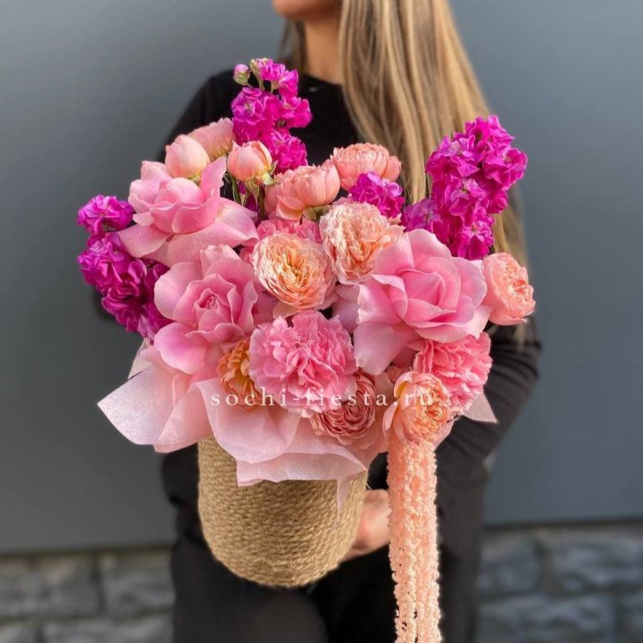 Джутовое кашпо "Климсон" в Омске