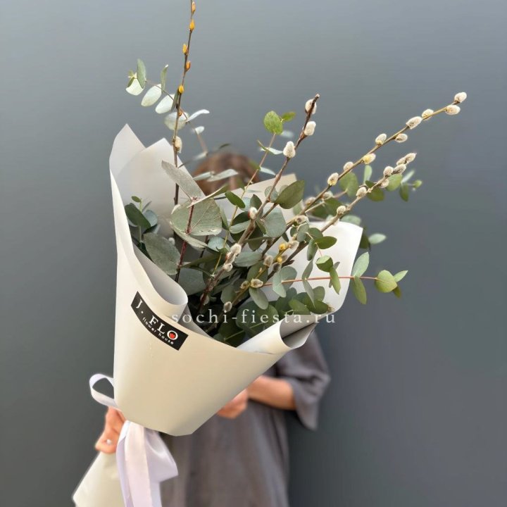 Букет Вербы и Эвкалипта в Омске