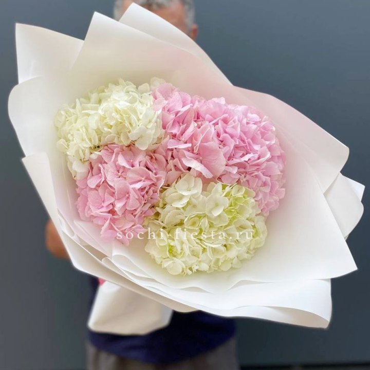 Букет гортензий №5 в Омске