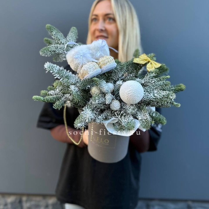 Новогодний бокс "Ботс голд" в Омске