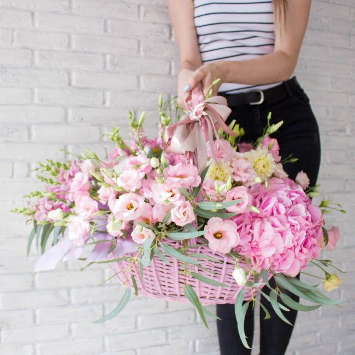 Авторская корзина №6 в Омске