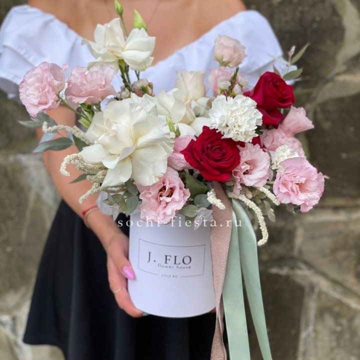 Цветочный бокс Mini №3 в Омске