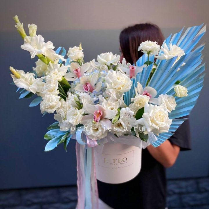 Цветочный бокс №3 в Омске