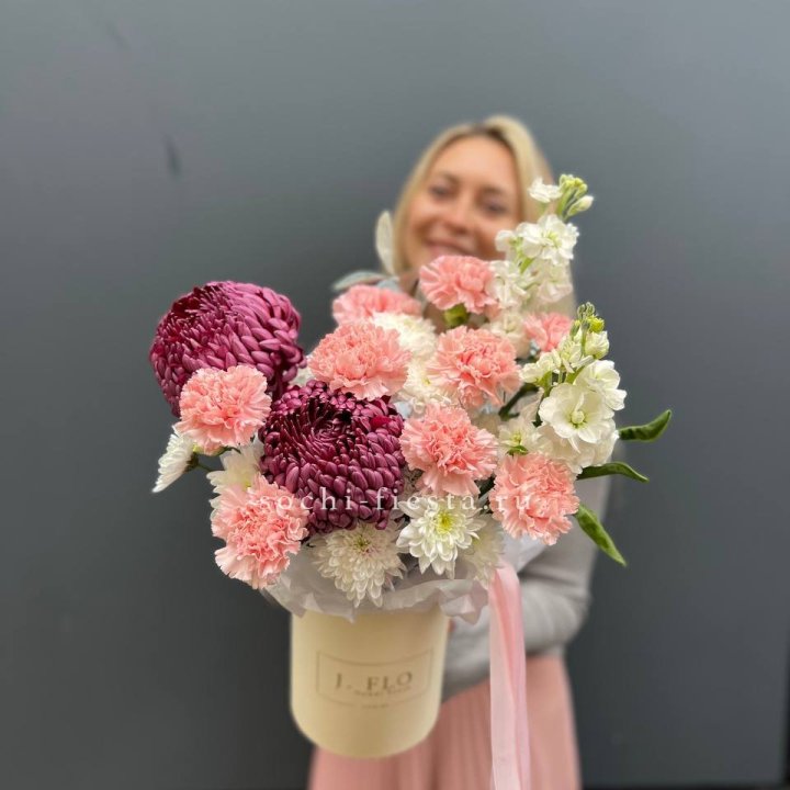 Цветочный бокс №4 в Омске