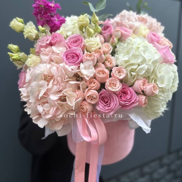 Цветочный бокс №2 в Омске