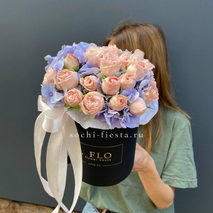 Бокс бомбастик и гортензия в Омске