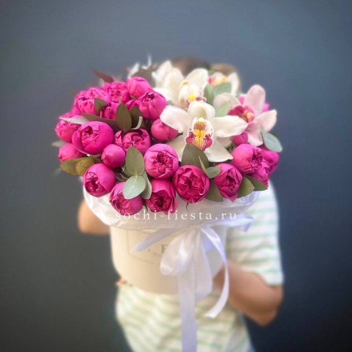 Бокс дуо мисти и орхидеи в Омске