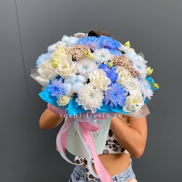 Коробка цветов  " Облако" в Омске