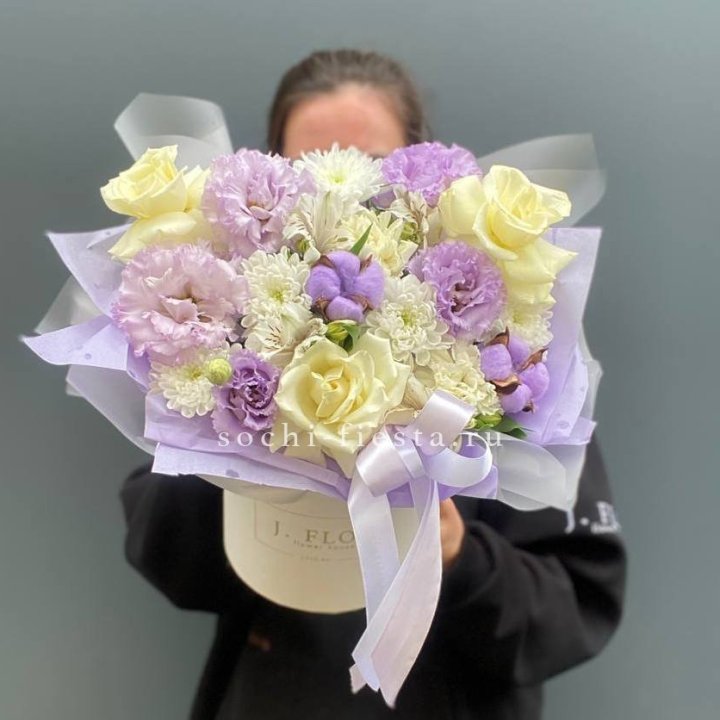 Цветочная композиция "Сминк" в Омске